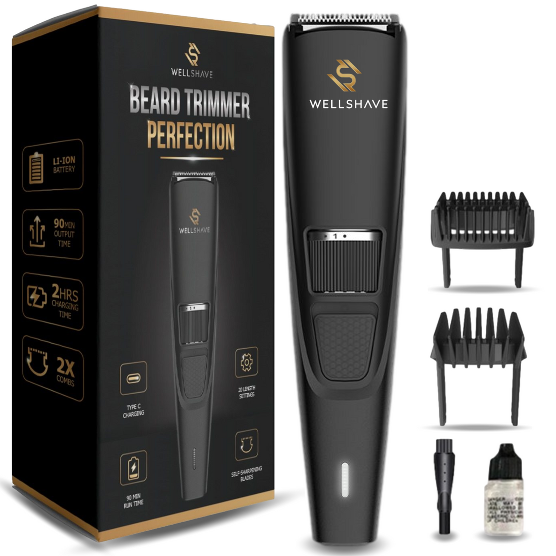 Wellshave® Baardtrimmer Perfection™