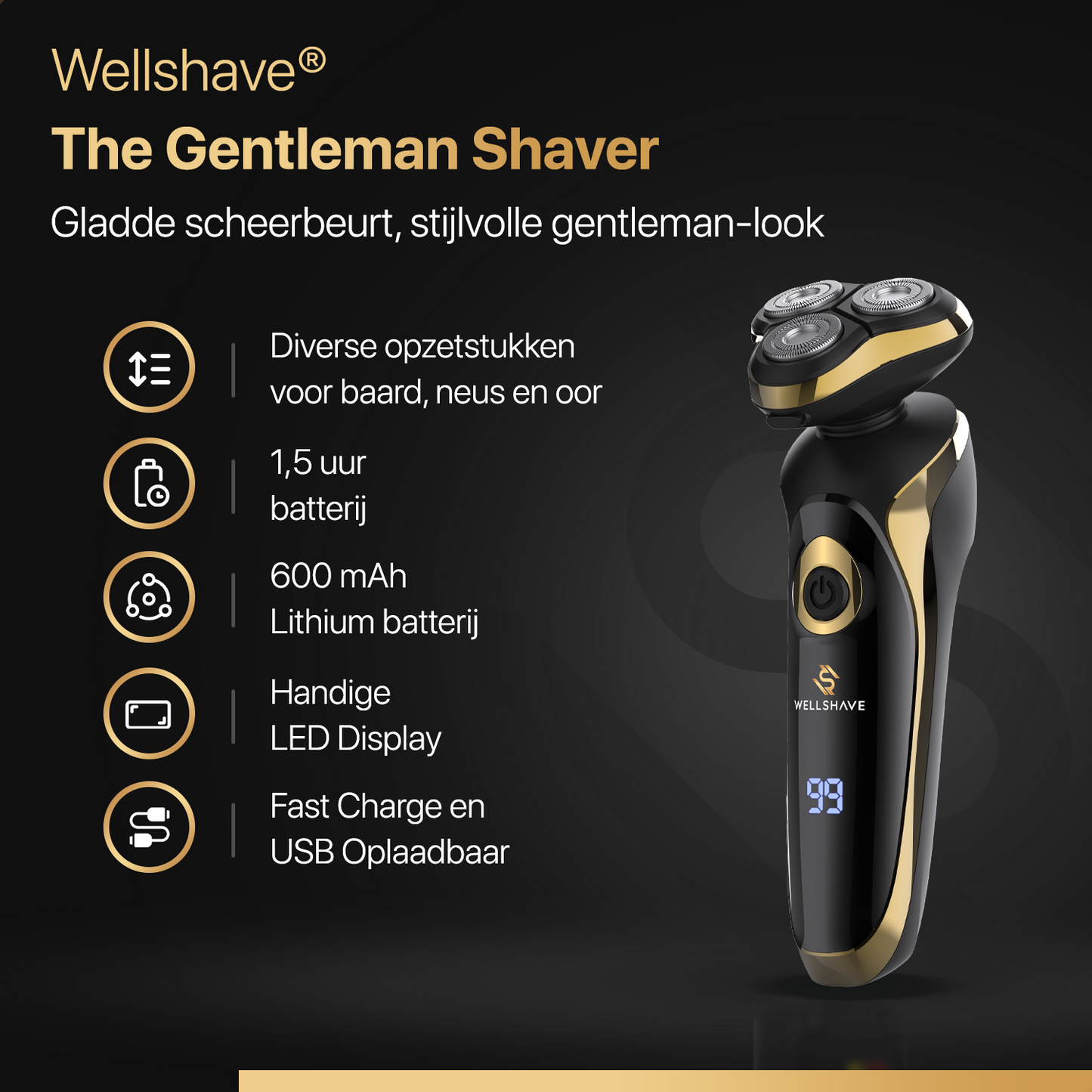 Wellshave Scheerapparaat Elite