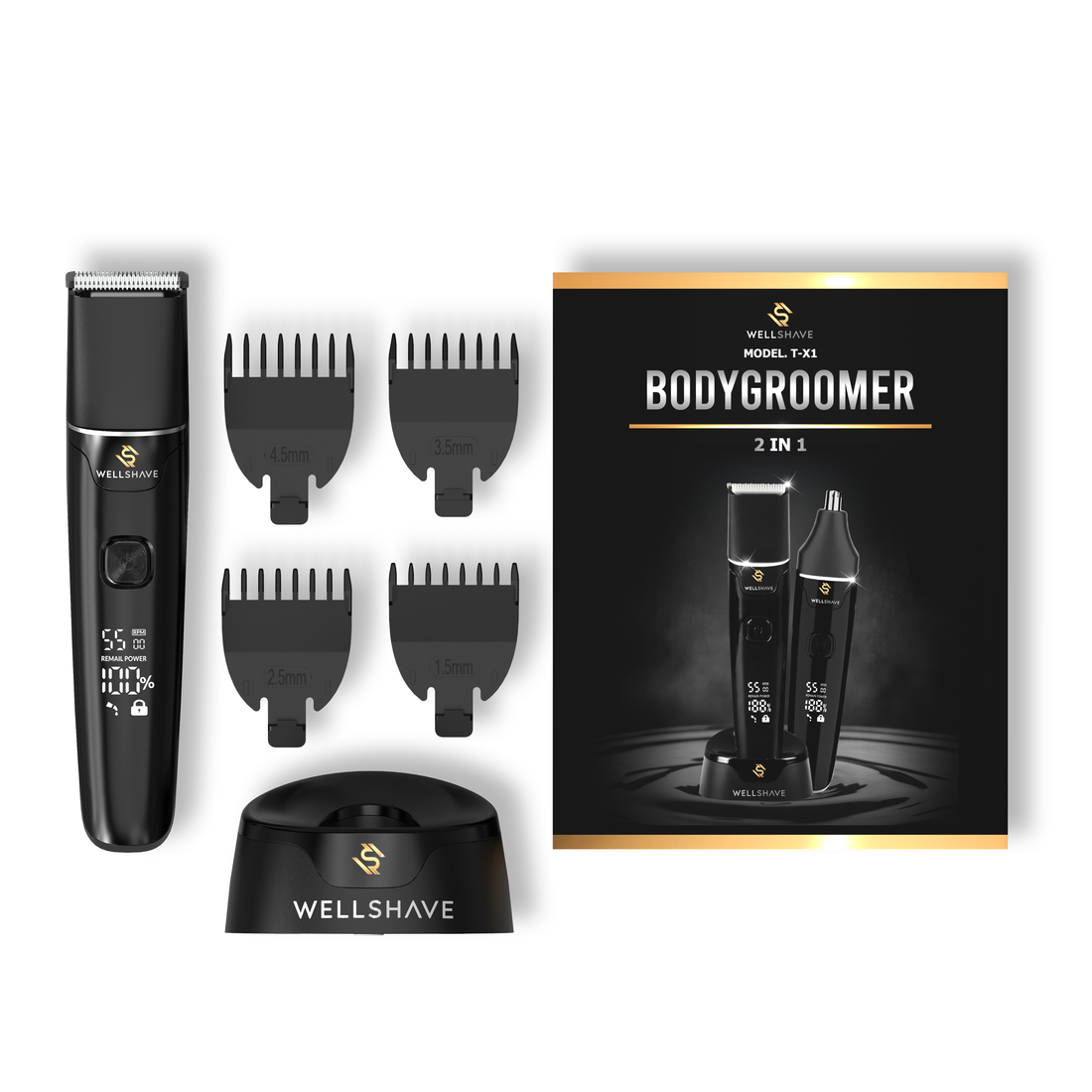 Wellshave 2 in 1 Bodygroomer Mannen