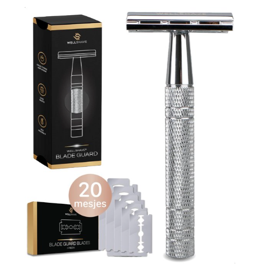 Wellshave Safety Razor Silver