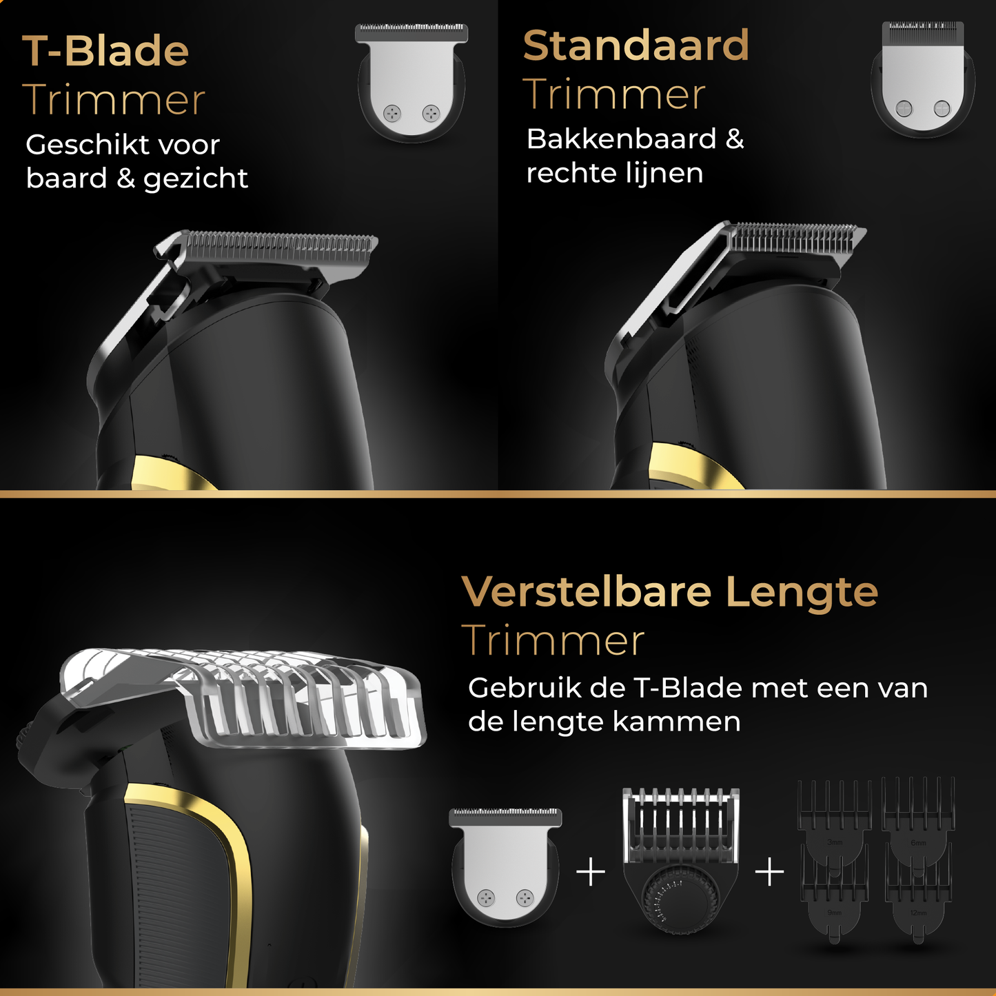 Wellshave 6 in 1 Baardtrimmer Supreme